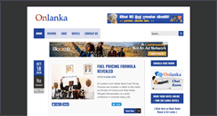Desktop Screenshot of onlanka.com